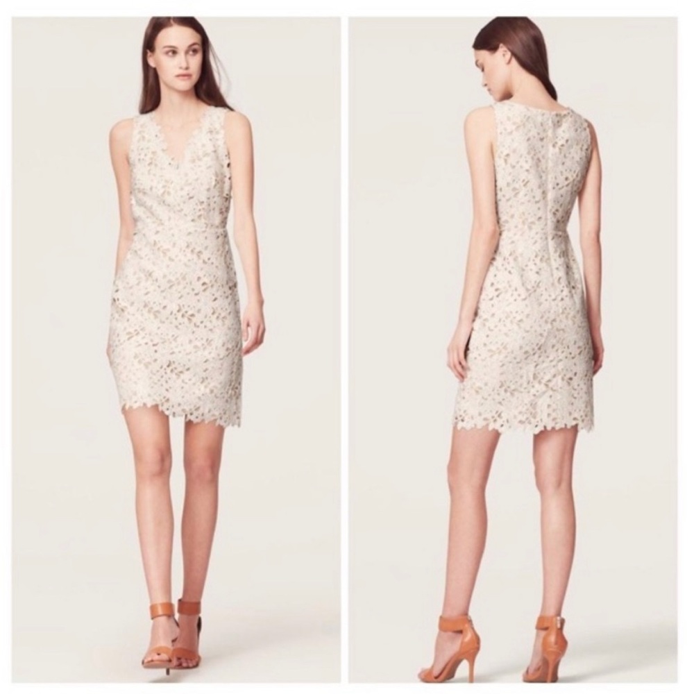 Lace dress from LOFT